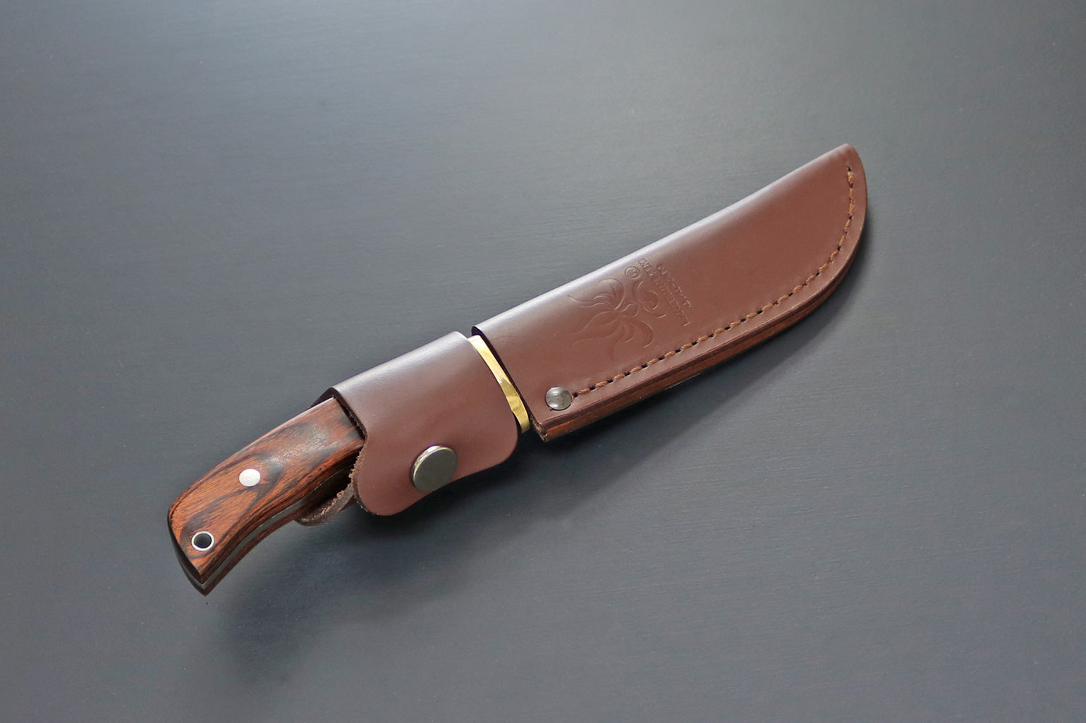 Kanetsune Seki VG10 SUBARU-Drop point Pisau Outdoor