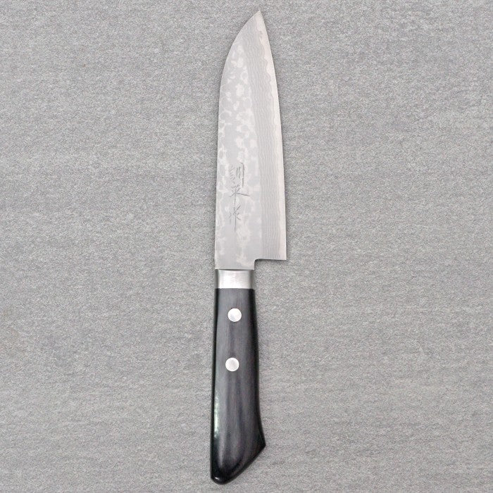Japanese Knife Masutani Hamono Sairyu VG10 Damascus Ko Santoku 130mm