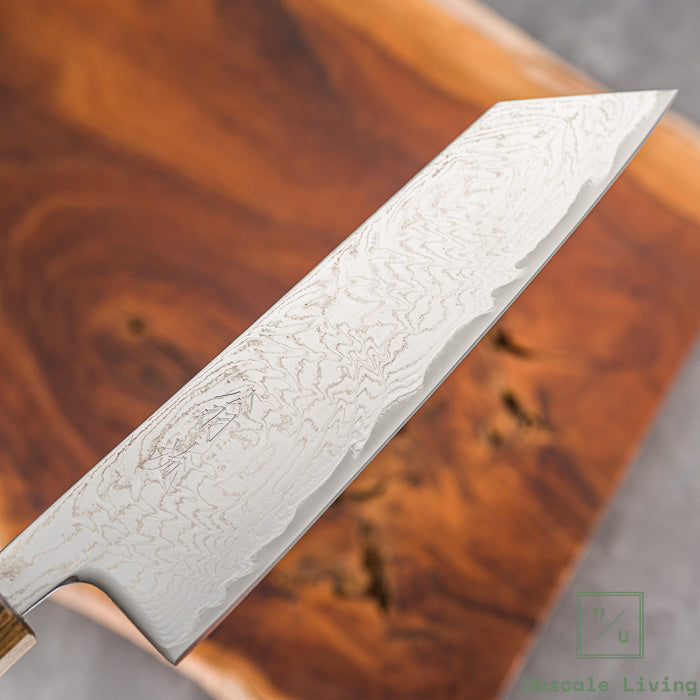 Pisau Dapur Jepang OUL Damascus Uzu Bunka AUS-10A 170mm