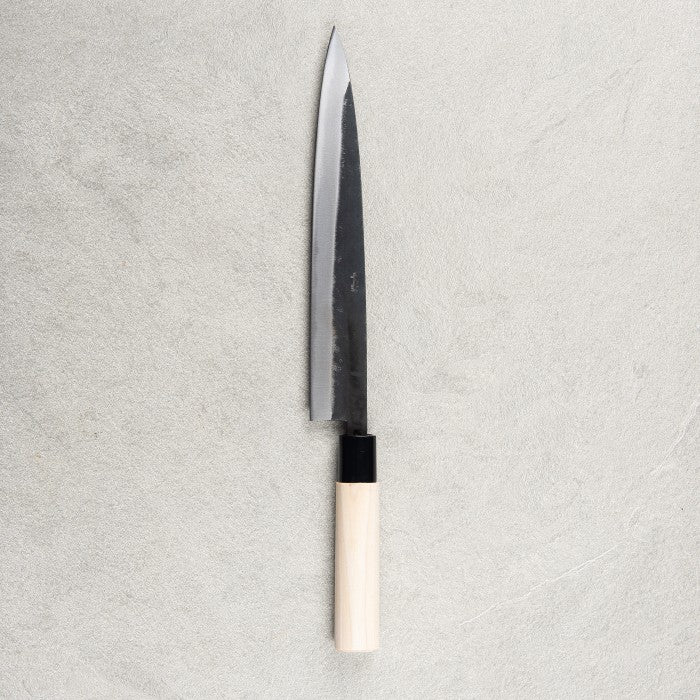Yoshida Hamono Aogami#2 Kurouchi Sujihiki 240mm