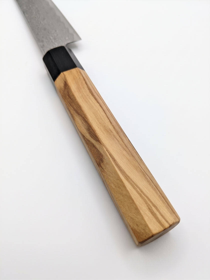 Pisau Dapur Jepang Kuranowa Raku VG10 Damascus 67-layer K-Petty 135mm