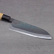 Tadafusa Kurouchi Shirogami #2 Steel Santoku 165mm