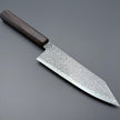 Pisau Jepang Hatsukokoro Ryuhyo Kurozome SG2 Damascus Bunka 180mm