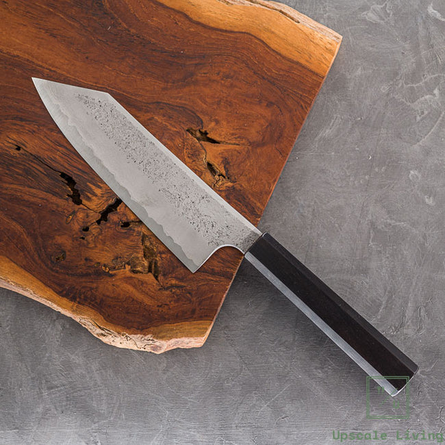 Japanese Knife Nigara x Hatsukokoro  Ryusui Damascus Bunka 180mm