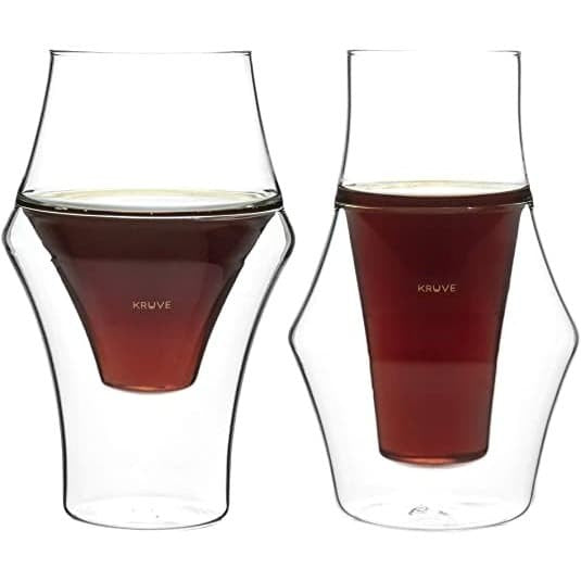 KRUVE EQ Sensory EXCITE & INSPIRE Double Wall Glass