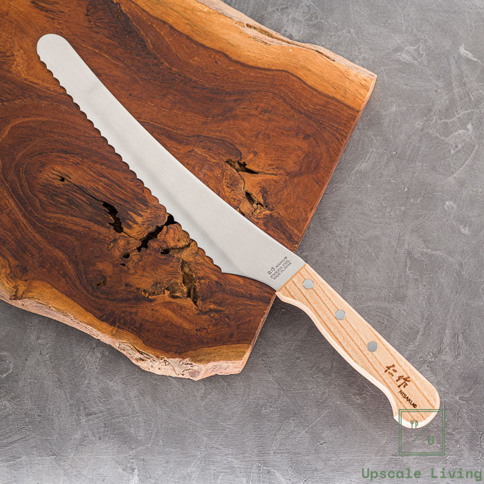 Pisau Roti Nisaku Wave Blade K-Trade MV Stainless Bread Knife 240mm