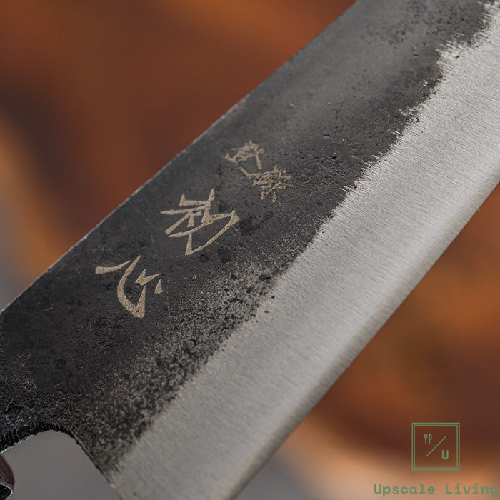 Hatsukokoro Kurogane Aogami#2 Kurouchi Honesuki 150mm