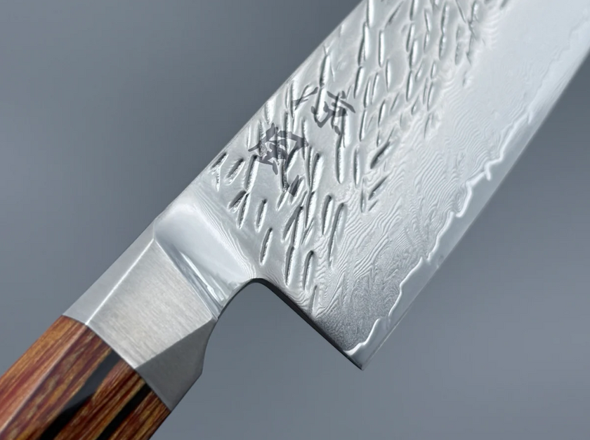 Pisau  Dapur Jepang ONO Suzukaze SG2 69 layer Damascus Petty150mm