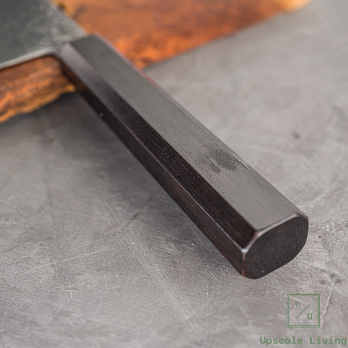 Pisau Dapur Jepang Hatsukokoro Ryuhyo Kurozome SG2 Damascus Gyuto 240mm