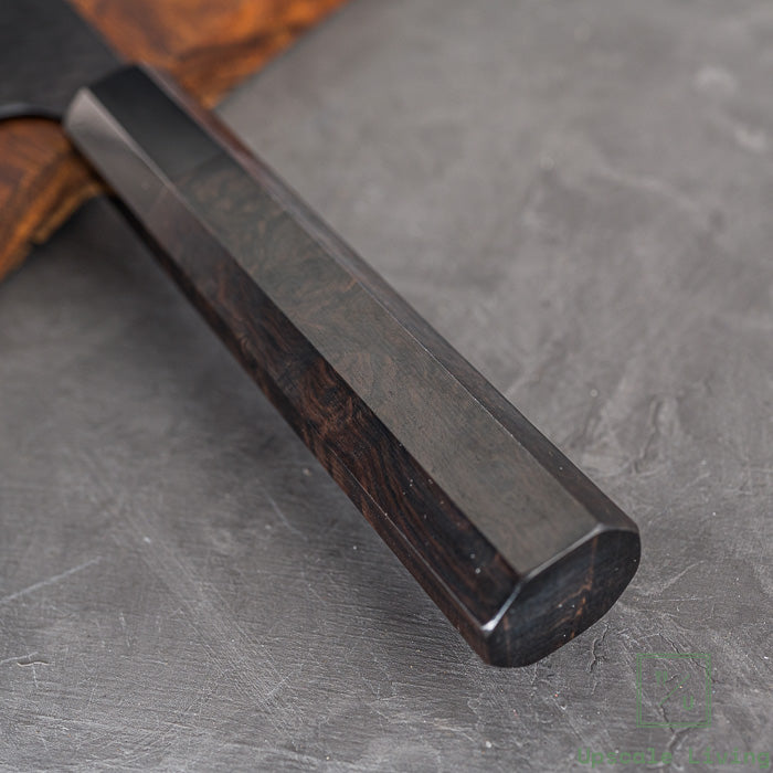 Pisau Dapur Jepang Nigara Hamono SG2 Kurouchi Kiritsuke Gyuto 210mm