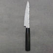 Japanese Knife TOJIRO Shippu Black DP Damascus Steel Petty 130mm