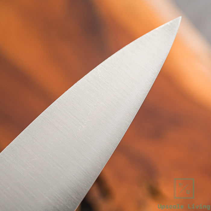 Japanese Artisan Knife Masamoto KS Hon Kasumi White Steel Gyuto Knife 210mm With Exclusive Saya