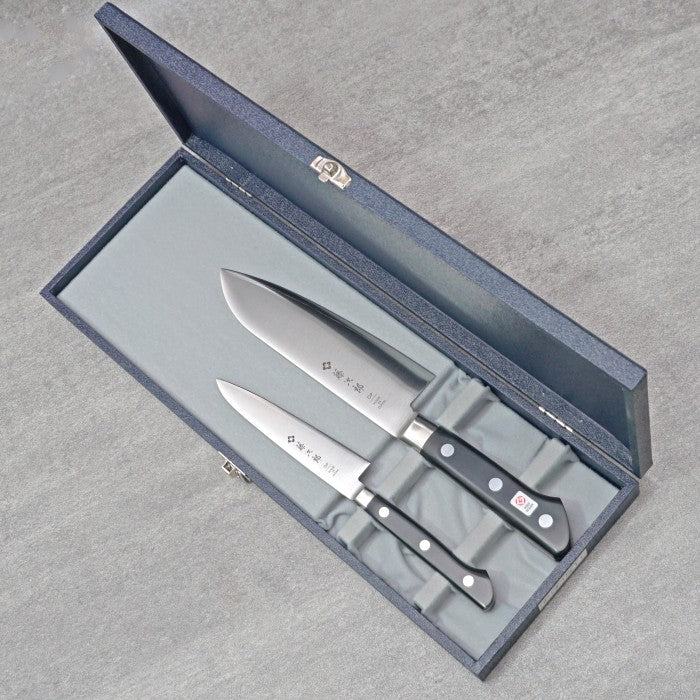 Tojiro Gift Set DP3 Layered Petty 120mm and Santoku 170mm