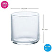 Gelas Shot Toyo Sasaki Glass Shot Glasses 100ml - Made in Japan