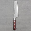 SAKAI TAKAYUKI 33-Layer Damascus Hammered Nakiri 160mm