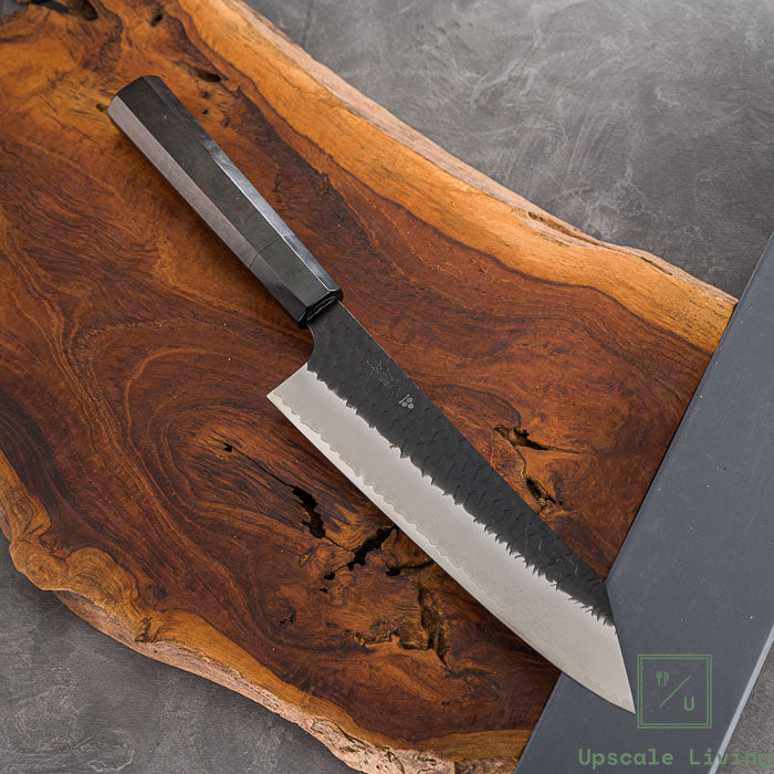 Pisau Dapur Jepang Nigara Hamono SG2 Kurouchi Kiritsuke Gyuto 210mm