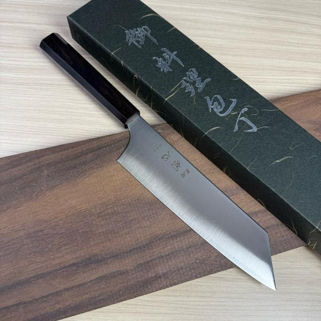 Pisau Jepang Hatsukokoro Hayabusa Aogami Super Petty 150mm
