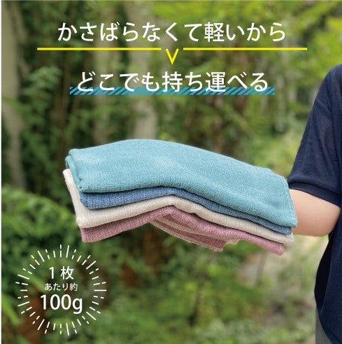 Handuk Travel KONTEX IMABARI - MOKU Bath Towel (L) - Made in Japan