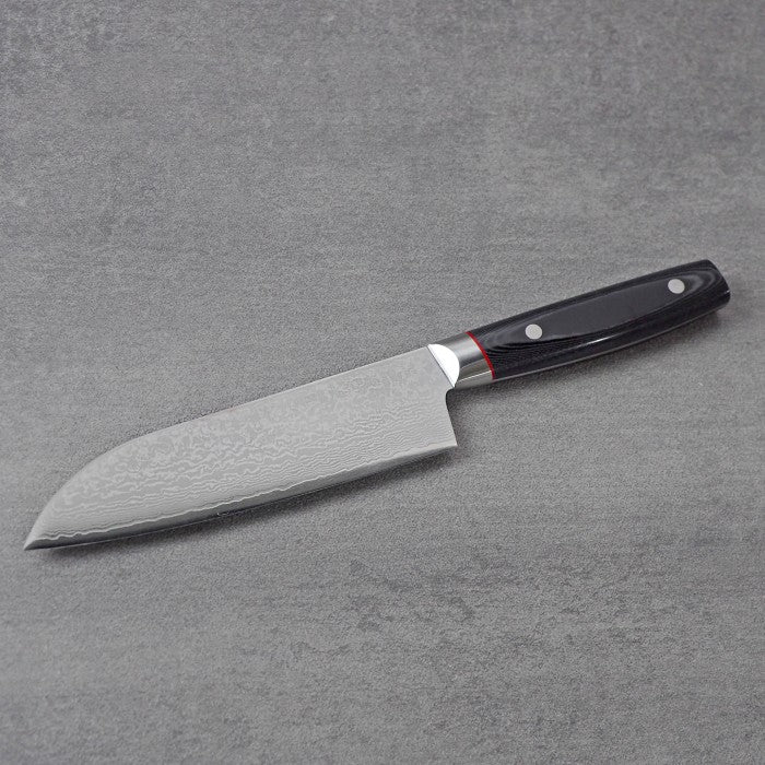 Japanese Knife Suisin Nickel Damascus VG10 Santoku 170mm
