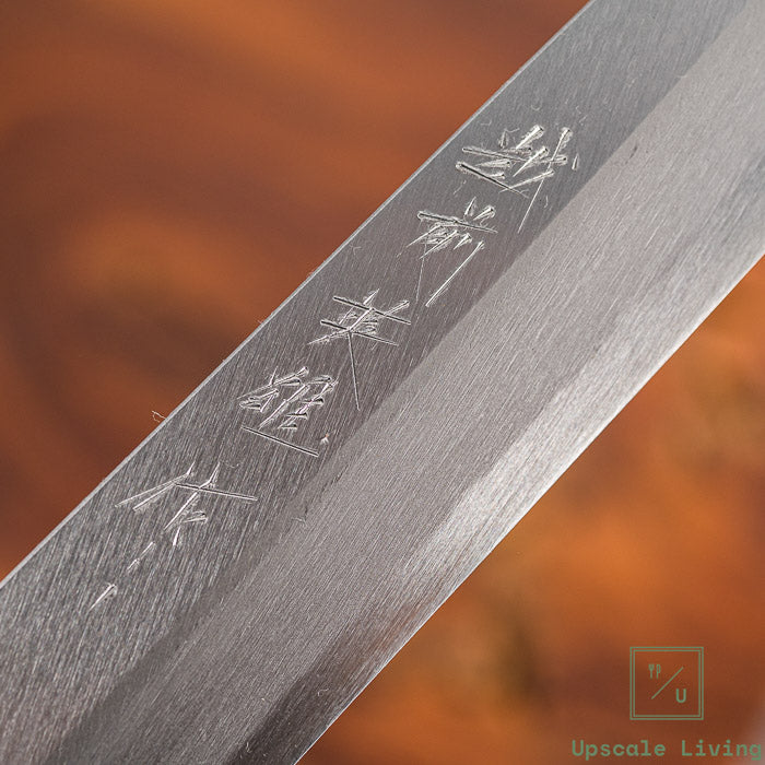 Pisau Sushi Kitaoka Aogami#2 Migaki HPC Yanagi 210mm