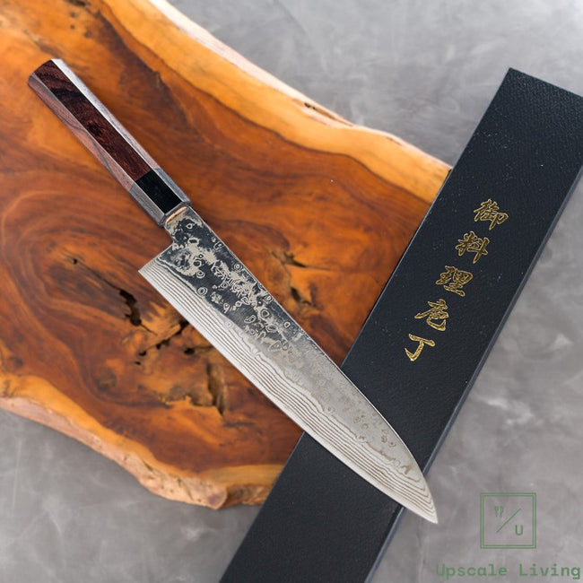 Yoshida Hamono ZDP189 Damascus Gyuto 210mm