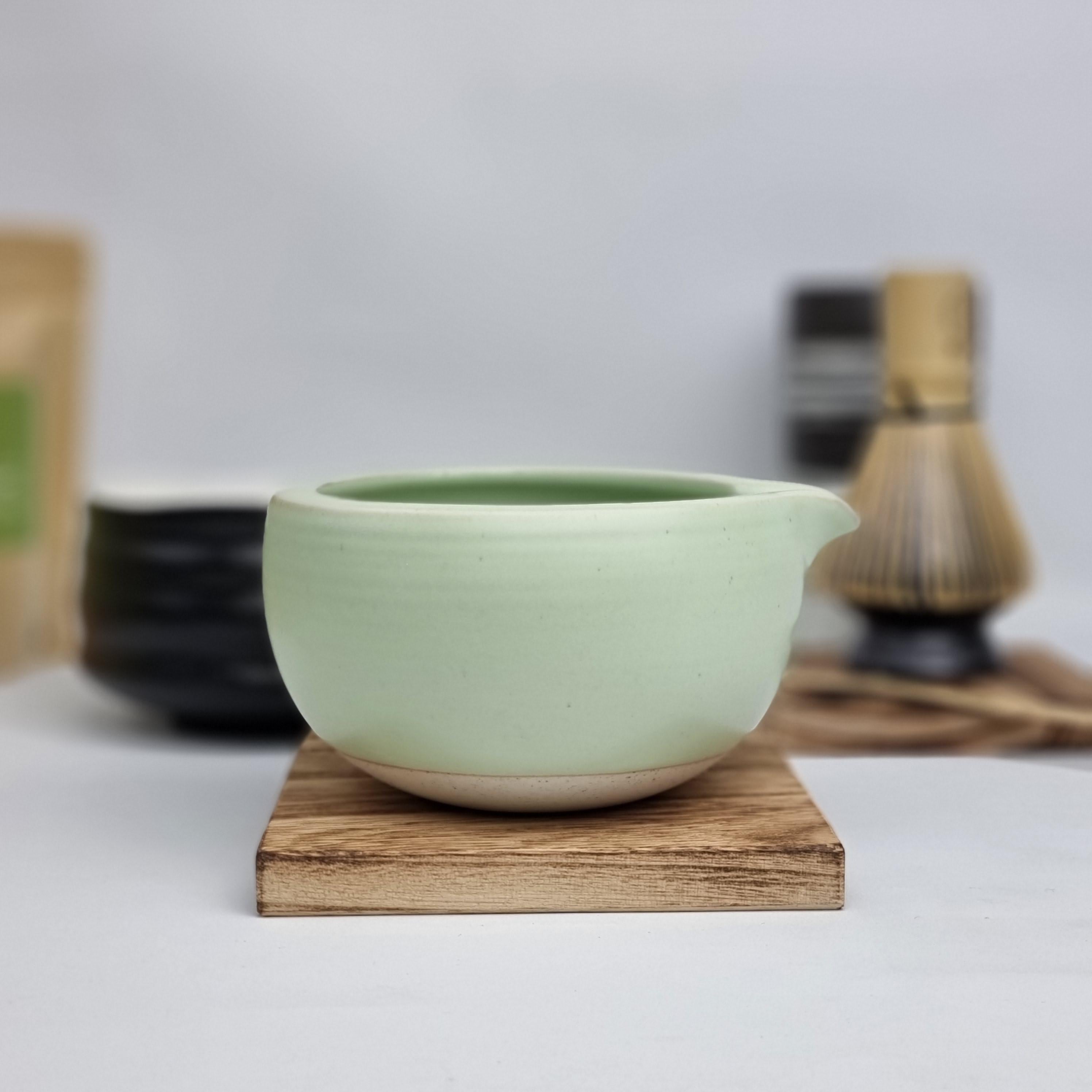 ZenCha - ChaWan Matcha Bowl With Spout - Mangkuk Matcha Dengan Bibir