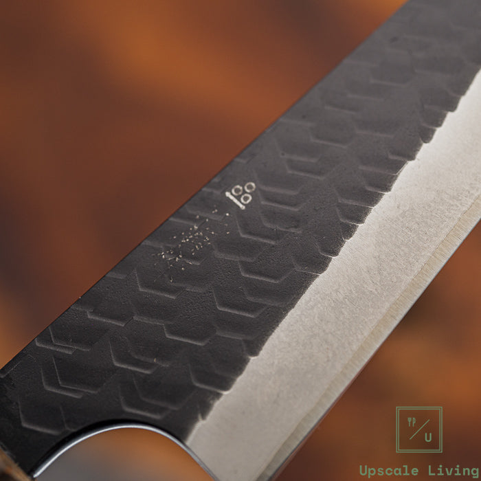 Nigara Hamono SG2 Kurouchi Tsuchime Honenuki 150mm