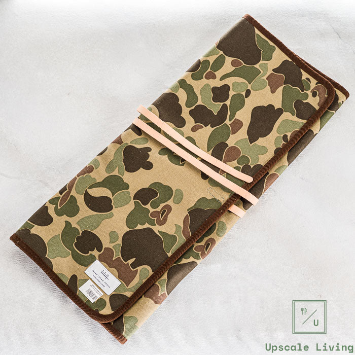 Shibata Takayuki Knife Roll Camouflage L 6 SLOTS
