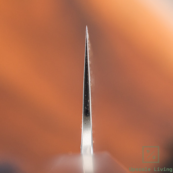 Pisau Dapur Jepang Hatsukokoro Ginga ATS-34 steel Nickel Damascus Bunka170mm