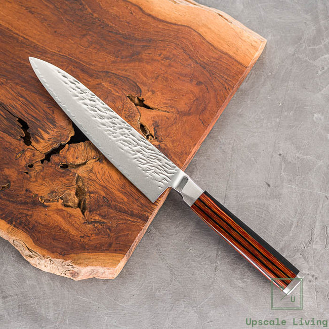 Pisau Dapur Jepang ONO Suzukaze SG2 69 layer Damascus Petty150mm