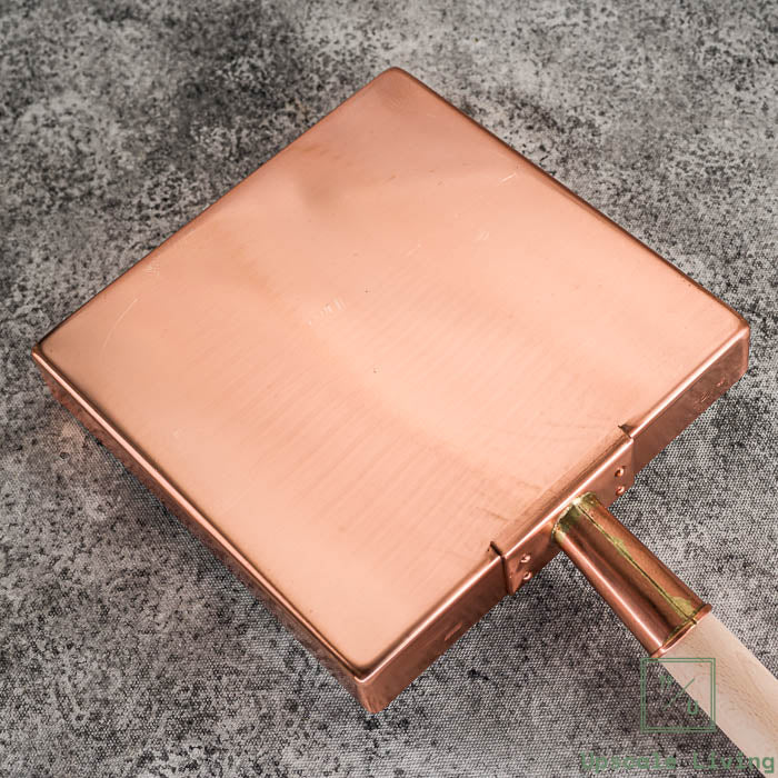 Wajan Tamagoyaki Tembaga Jepang EBM Copper Kanto Type 24cm