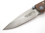 EDC Japanese Folding Knife MCUSTA VG10 Damascus Tsuchi Ironwood 110mm MC-077DI