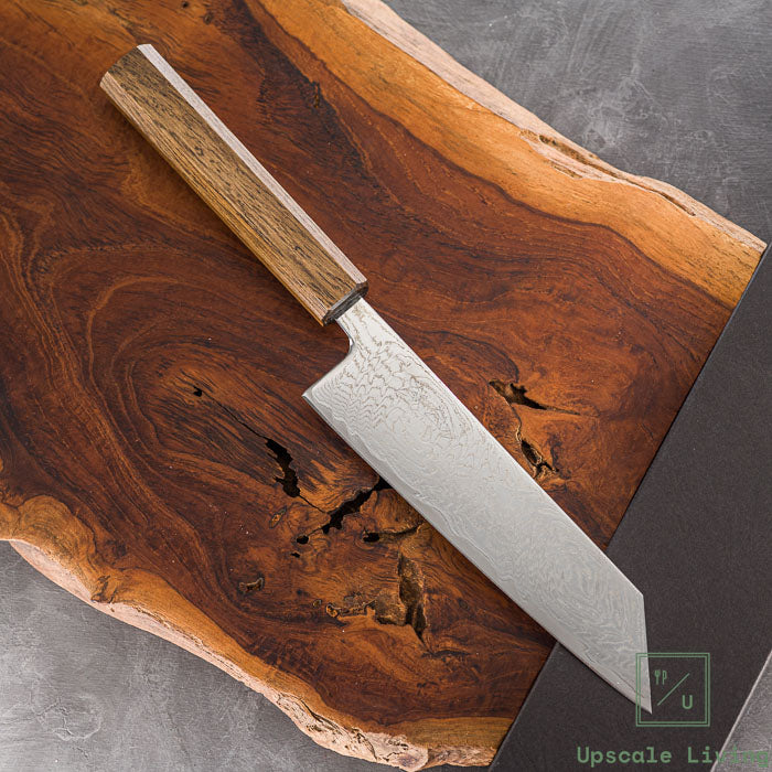 Pisau Dapur Jepang OUL Damascus Uzu Bunka AUS-10A 170mm