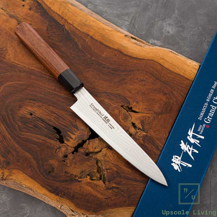 Japanese Knife SAKAI TAKAYUKI Grand Chef Hamon Bohler Petty 150mm