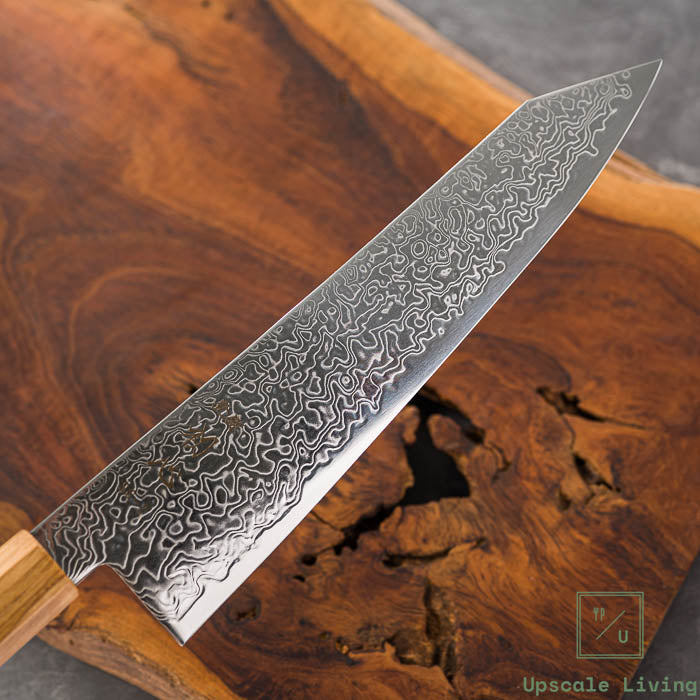 Hatsukokoro Ryuhyo SG2 Damascus Migaki Kiritsuke Gyuto 210mm