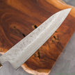 Pisau Dapur Jepang Tsuchime ND440C Matte Gyuto 180mm Oak Handle