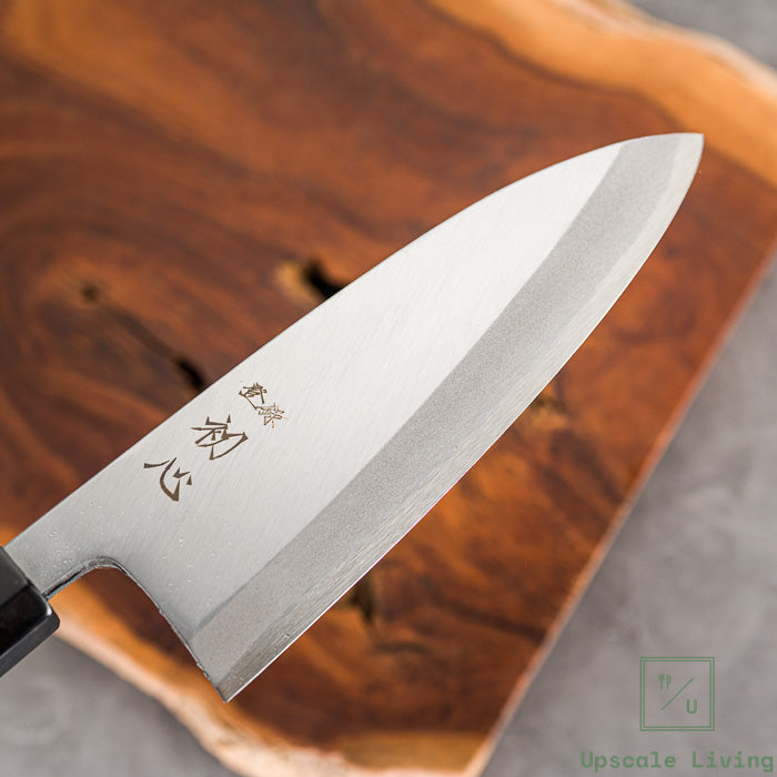 Pisau Fillet Jepang Hatsukokoro SK Steel Single Bevel Deba 150mm