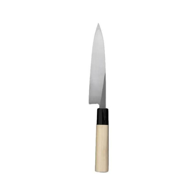 Pisau Dapur Jepang  Ikeuchi Hamono No.30 Mikihisa Banno Shirogami#2 Ko-Yanagiba 150mm