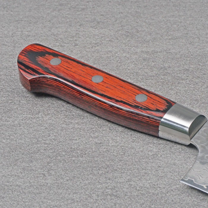 SAKAI TAKAYUKI 33-Layer Damascus Hammered Butcher 210mm