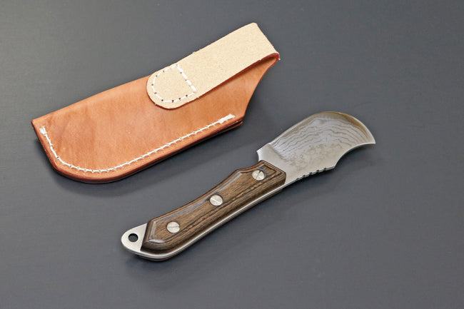Pisau Outdoor Kanetsune Seki  Aogami#2 SESERAGI - Skinner