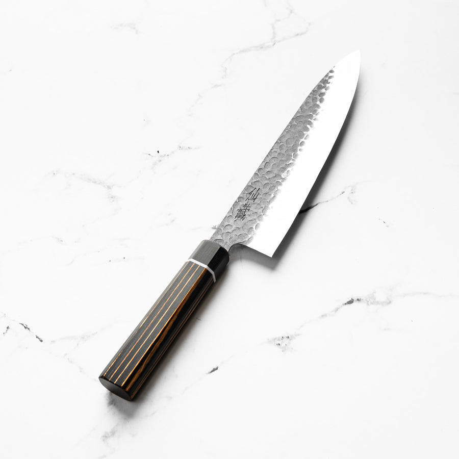 Pisau Dapur Jepang Suncraft Senzo Finest SG STRIX Gyuto 210mm