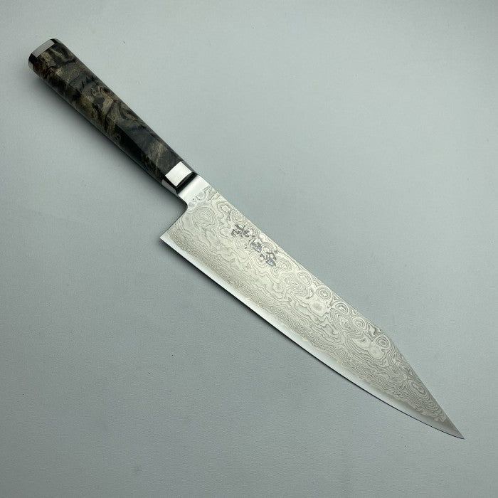 Ryusen Hamono Oukoku Ryu Poplar SG2 99 Layers Damascus Gyuto 210mm