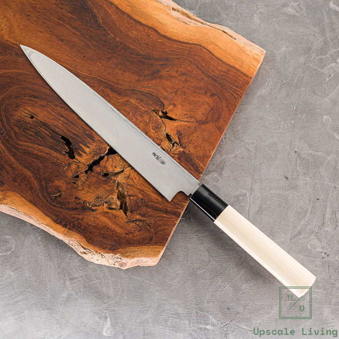 Pisau Sushi Kitaoka Aogami#2 Migaki HPC Yanagi 210mm