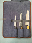 Shibata Takayuki Knife Roll Checked S 3 SLOTS