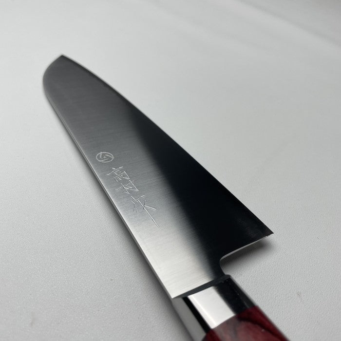 Takamura SG2 Red Handle Santoku 165 mm Pisau dapur Made in Japan