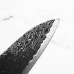 Pisau Dapur Jepang Hatsukokoro Ryuhyo Kurozome SG2 Damascus Gyuto 240mm