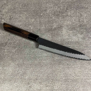 Nigara Hamono SG2 Kurouchi Tsuchime Petty 150mm - Pisau Jepang Artisan