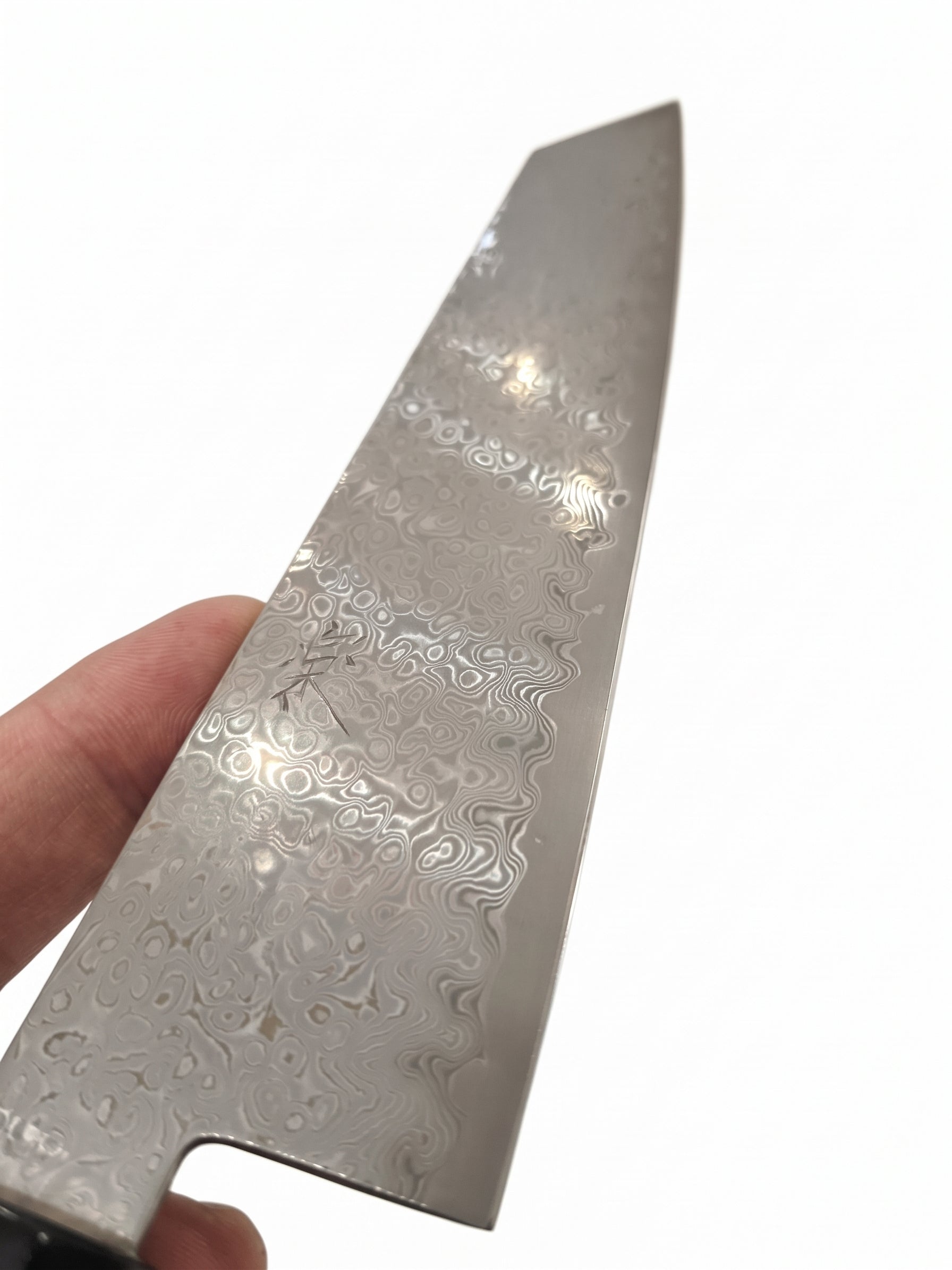 Pisau Dapur Jepang Kuranowa Raku VG10 Damascus 67-layer Bunka 180mm