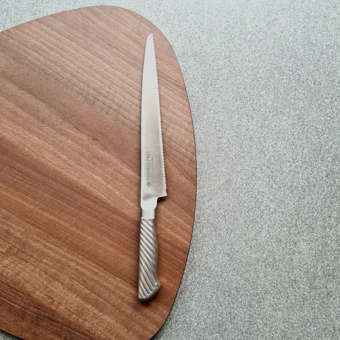 Japanese Knife TOJIRO PRO SD MV Steel bread Slicer 215mm