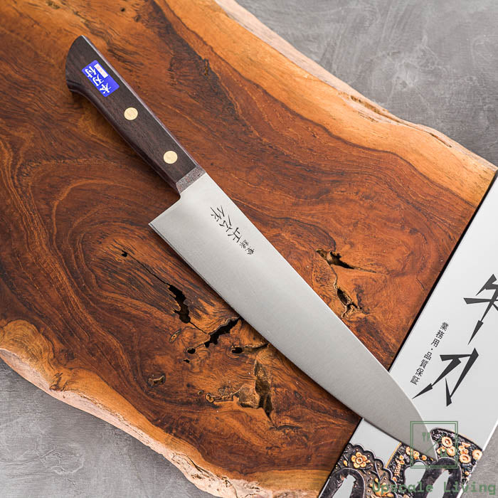 Pisau Dapur Jepang Masahiro Nihonkou (Japan Carbon Steel) Rose Gyuto 210mm